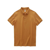 Dukeen Solid Color Polo Shirts for Men Short-Sleeved