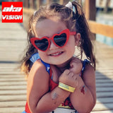 AKA VISION 2022 Heart Sunglasses Children Luxury Brand