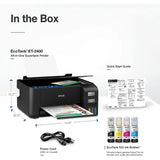 EcoTank ET-2400 Wireless Color All-in-One Cartridge-Free Supertank Printer with Scan and Copy – Easy, Everyday Home Printi