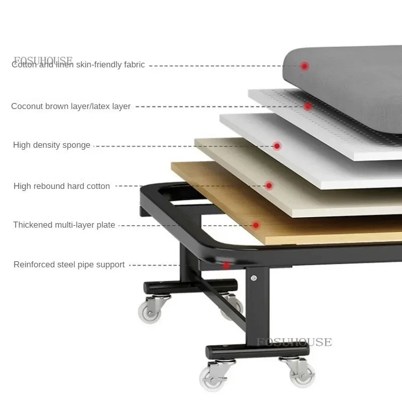 Folding Beds Office Lunch Break Single Bed Recliner