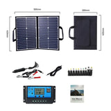 800W Solar Panel Kit Complete Camping Foldable Solar