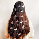 10Pcs/Set Mermaid Color Fairy Butterfly Handmade Hairpins For