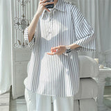 Told Tale Male Simple Stripe Polo Shirt Men