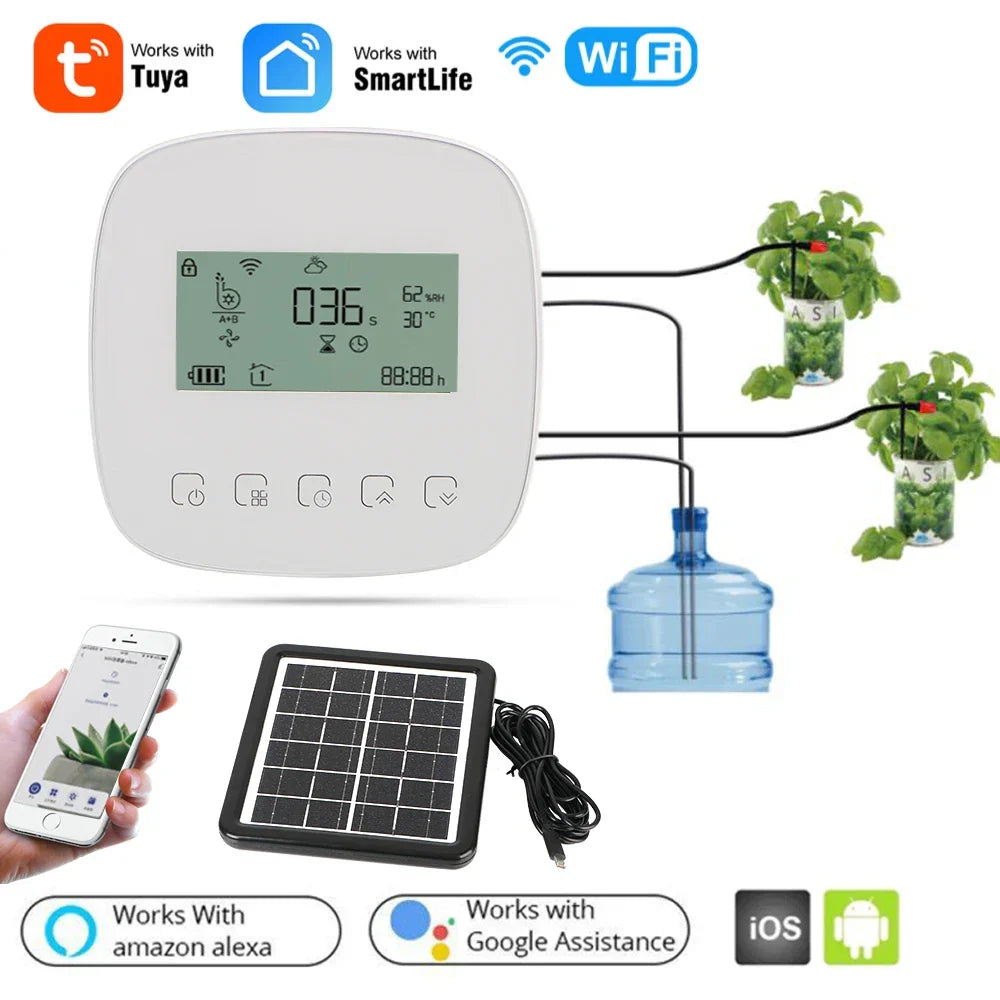 Intelligent Automatic Water Timer WiFi Tuya Micro-drip Irrigation