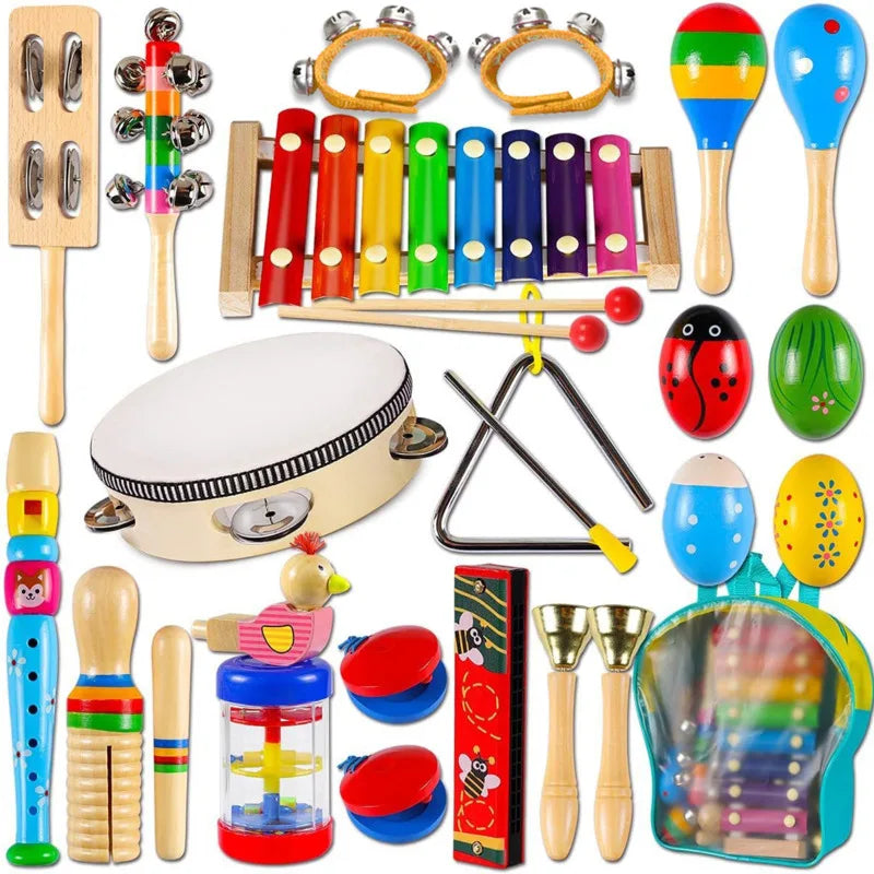 New Baby Percussion Instrument Education Creative Development Wooden