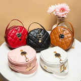 Women Chain Shoulder Bags Round Handbags Ladies Cute