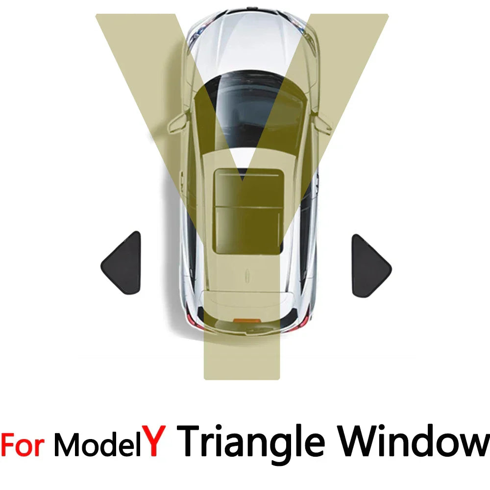 Car Side Window Sunshade Front Rear Windshield Privacy