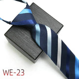 New Suit Business Zipper Tie for Man 48*7cm