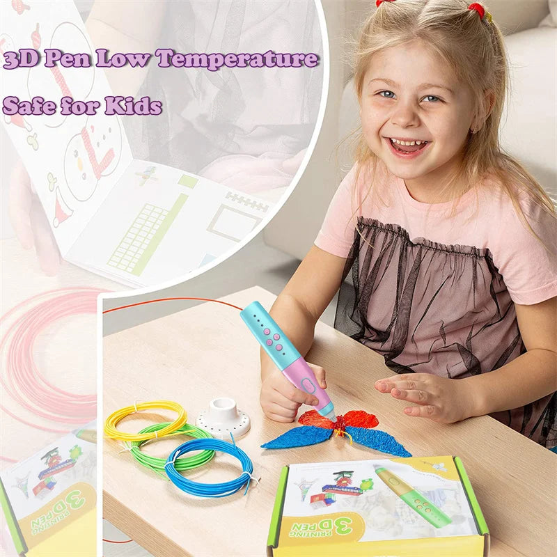 Creative 3D Pen Set for Kids - Perfect