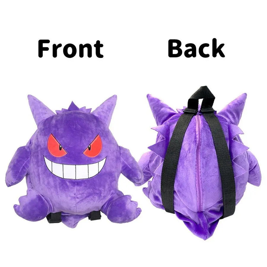 Cute Pokemon Eevee Backpack Kawaii Plush Bag Schoolbag