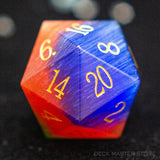 7pcsset Polyhedral Gemstone DnD Dice Set for Tabletop