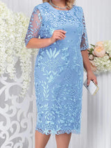 Plus Size Party Dress for Wedding Guest Luxury