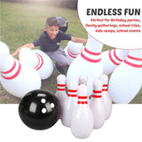 Children Giant Inflatable Bowling Set Adults Outdoor Sports