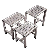 Metal Low Bathroom Chair Shower Elderly Minder Nordic