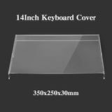 Acrylic Dust Cover for Keyboard Waterproof Dustproof Anti