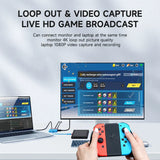 Hagibis Switch Video Capture Card Portable TV Dock