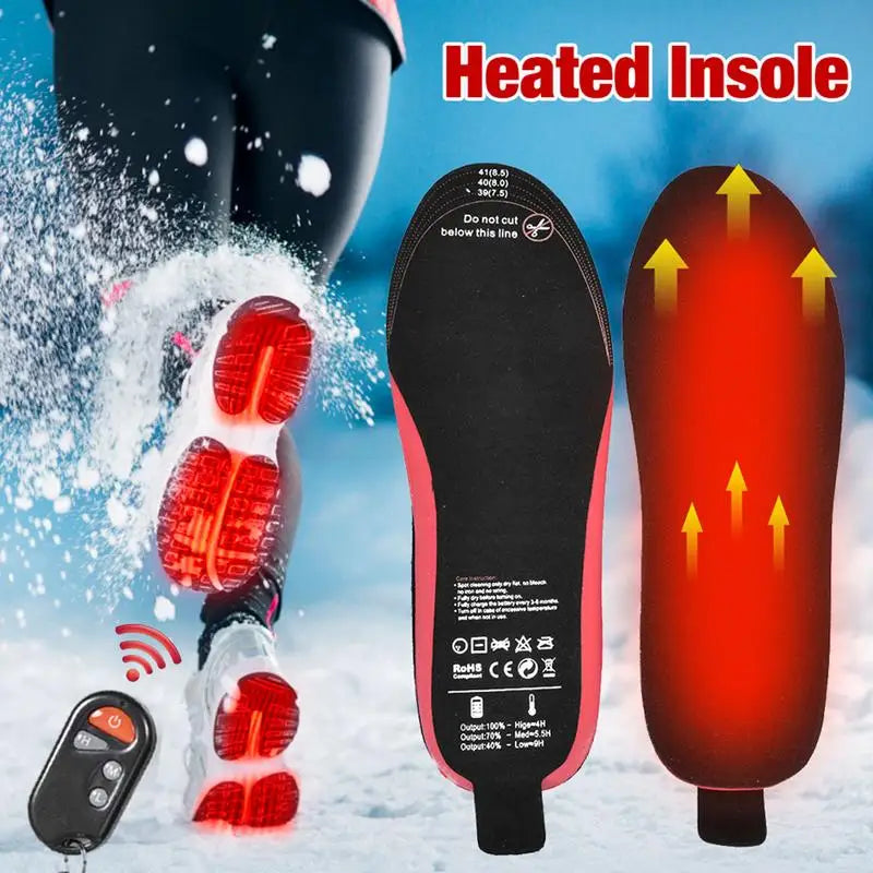 USB Heated Shoe Insoles Electric Insoles Foot Warming