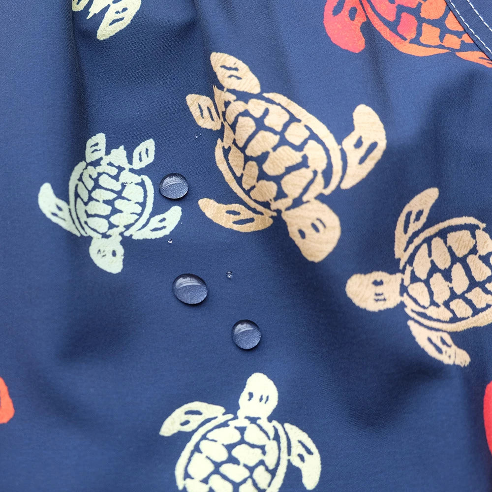 Turtle Shorts For Men Swimming Trunks Summer Four