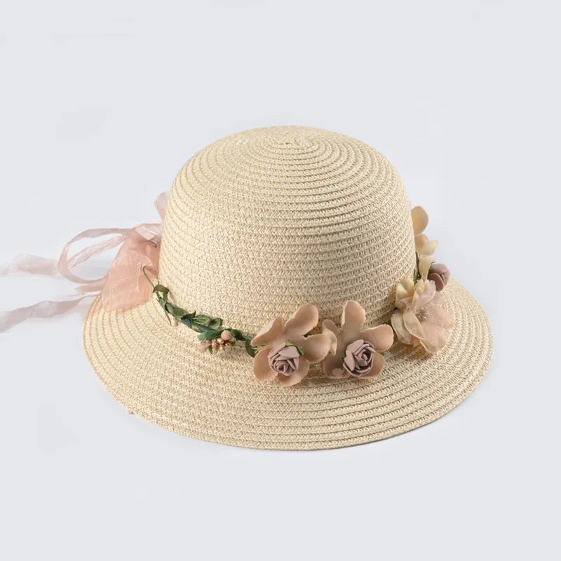 Simple Parent-child Summer New Women's Sun Hat Bucket