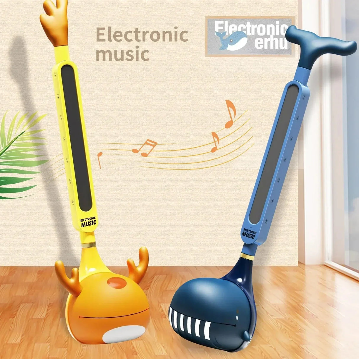 Children Electronic Creative Erhu Musical Instrument. Musical Instrument