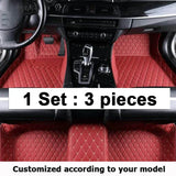 Custom Made Leather Car Floor Mats For Toyota