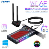 Fenvi FV-AXE3000 Wi-Fi 6E AX210 Bluetooth 5.3 Wireless