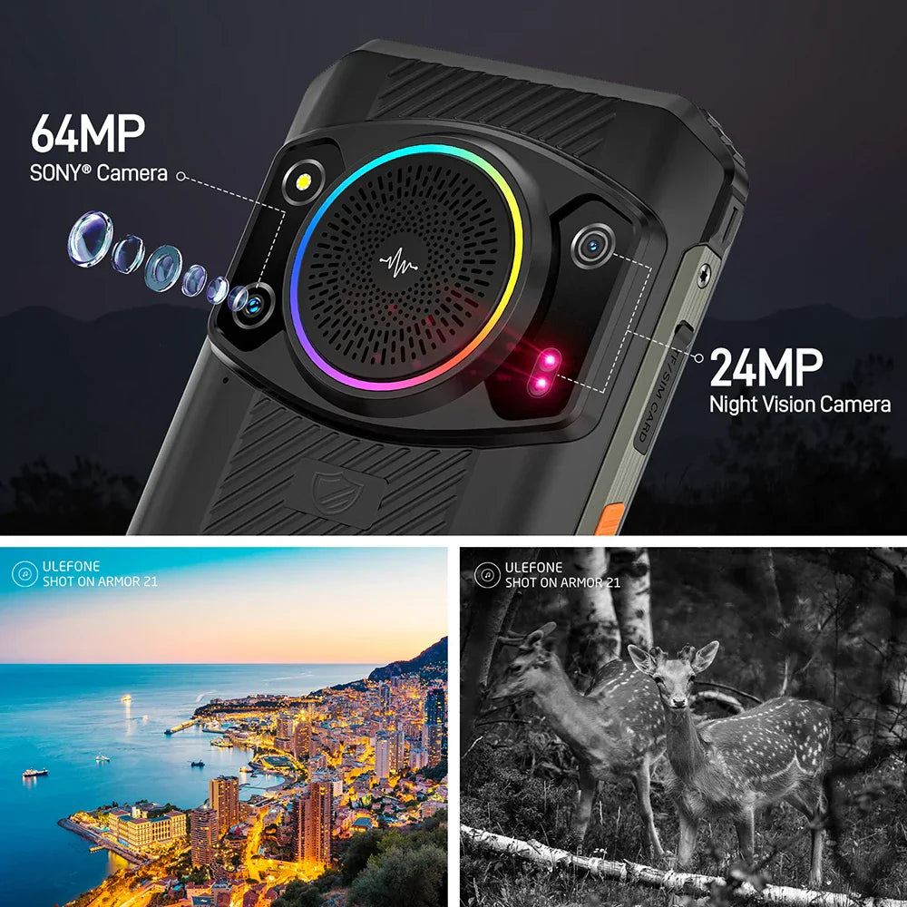 Ulefone Armor 21 Rugged Phone 16GB RAM 256GB