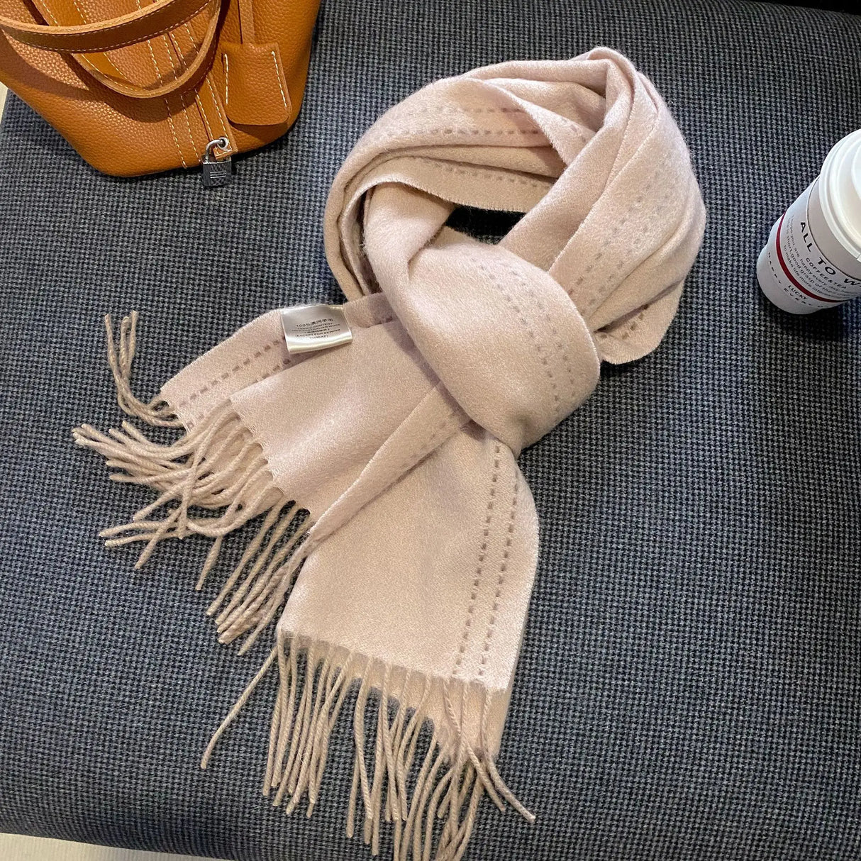 High Quality 100 Wool Scarf Female Fashion Classic