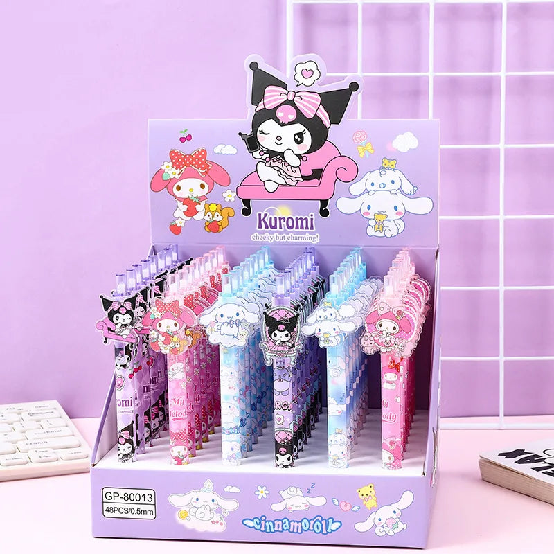 Sanrio Gel Pen 48pcs New Lovely Hello Kitty