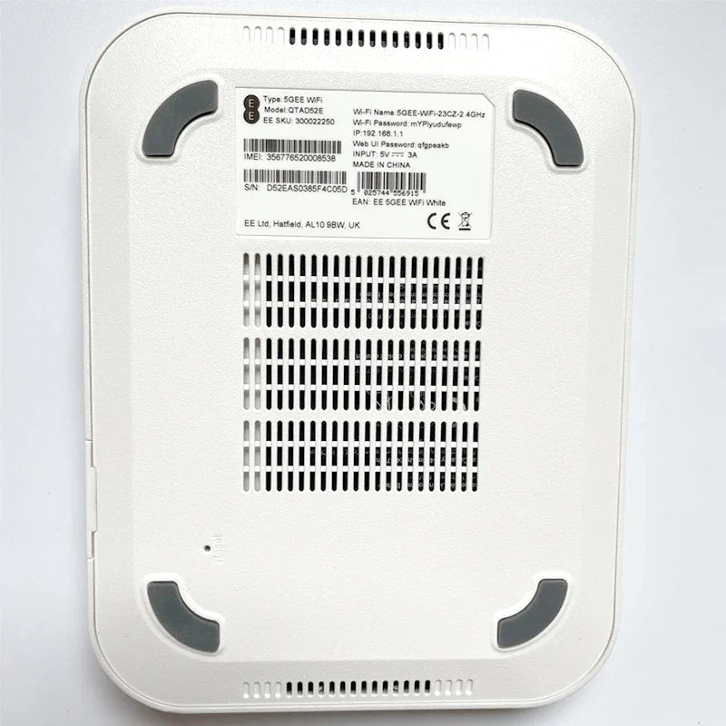 5GEE Pocket WiFi Router 2.33Gbps Dual Band 2.4/5GHz
