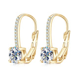 Trendy 14K Gold Plated Earrings 2023 Silver Hoops