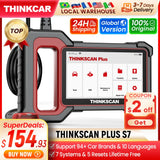 THINKCAR Thinkscan Plus S7 S6 S4 Obd2 Scanner