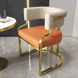 Hotel Makeup Chair Metal Floor Aesthetic Nordic Garden