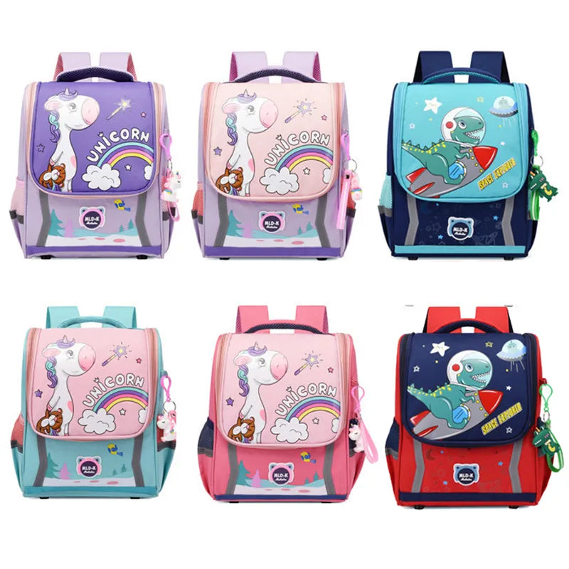 Children Schoolbag Schoolchild Backpack Kindergarten Cute Cartoon Space