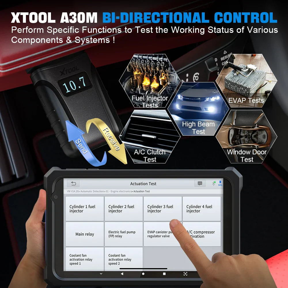 XTOOL Anyscan A30M OBD2 Diagnostic Tools Bluetooth Scanner