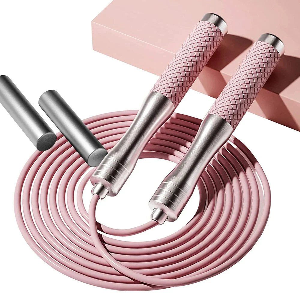 Steel Weighted Jump Rope High-Speed Bearing Weighted Skip