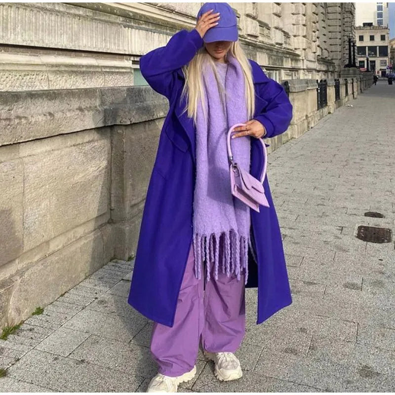 Luxury Cashmere Bright Solid Color Women Scarf Winter