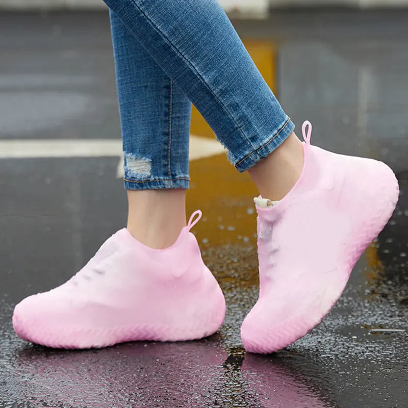 Waterproof Silicone Shoe Cover High Elasticity Wearresistant Rain