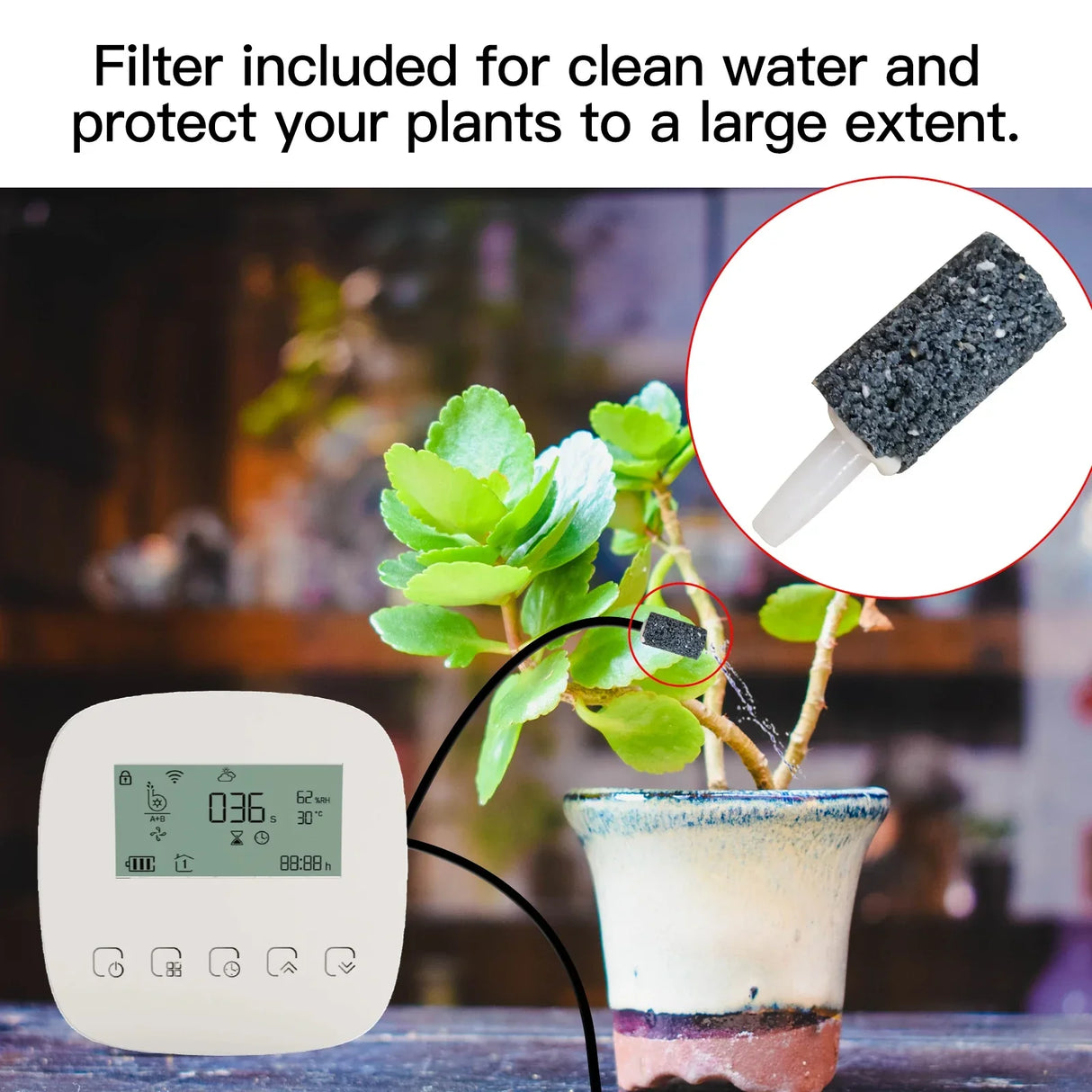 Wifi Tuya Smart Home Watering Timer Charging App