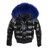 Fake Fur Parkas Waterproof Women Down Jacket 2023