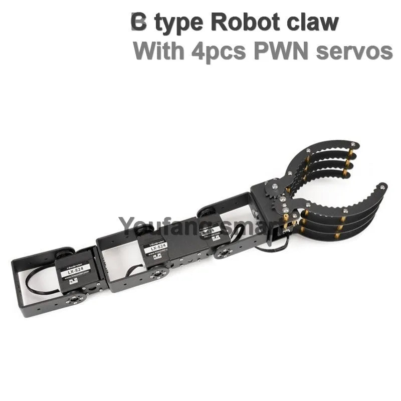 4 dof Robot Claw Clamp PWN/BUS Servo 500g