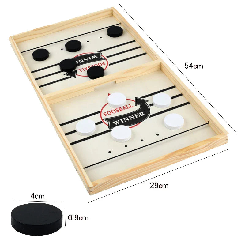 Table Hockey Paced Sling Board Game Fast Winner