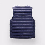New Winter Men Down Cotton Vest Pocket Coat