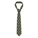 Mens Tie Classic Skinny Haloween Scary Skull Neckties