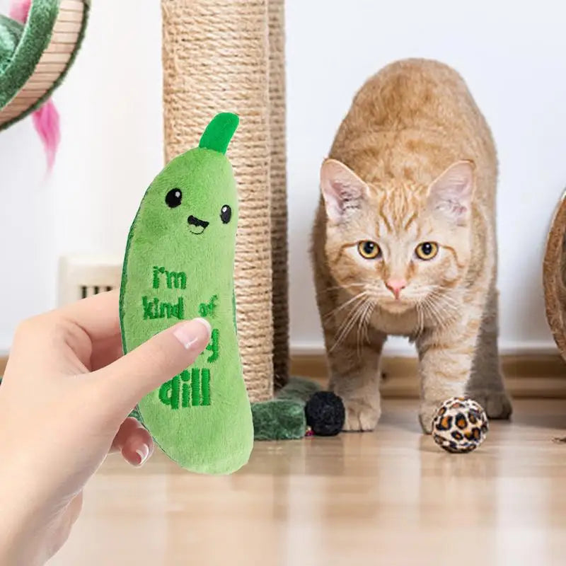 Pet Plush Toy Catnip Toys Stuffed Cat Toy