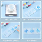 4pcs Christmas Resin Molds for Jewelry and Ornaments