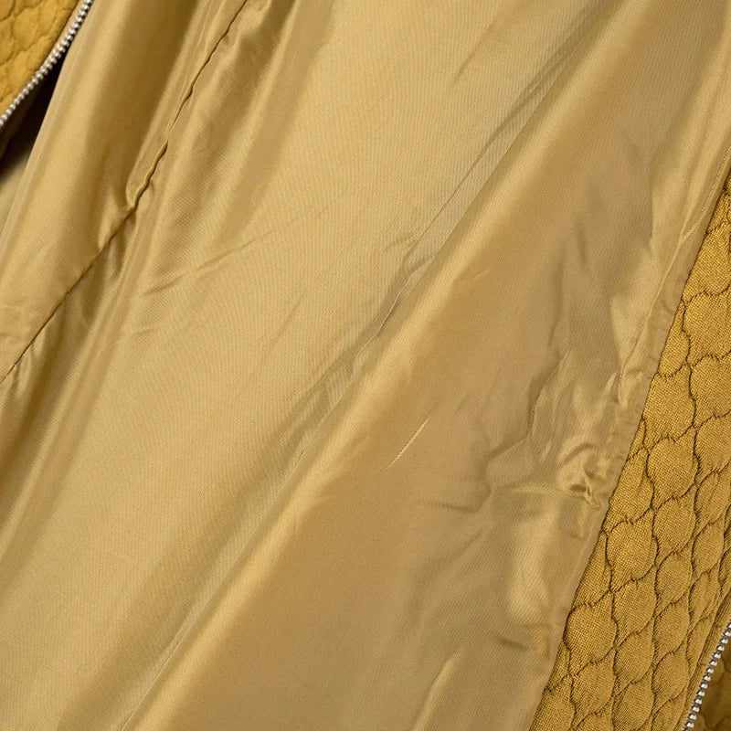 Womens Plus Size Zipper Jacket Autumn Casual Clothing