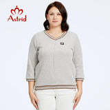 Astrid Womens Sweater Solid Trends Top Long Sleeve