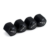 4PC Tire Valve Caps Zinc Alloy Hexagon SRT
