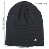 Winter Thick Warm Plush Baggy Beanies Hat For